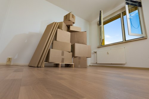 Commercial van removal for office items in Italy