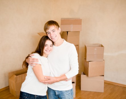 Careful handling of office equipment and documents in a commercial relocation