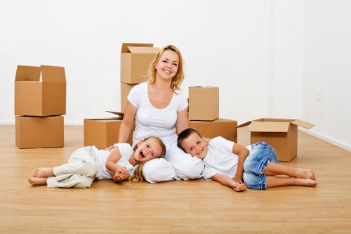 Careful packing and loading for a home move in Italy